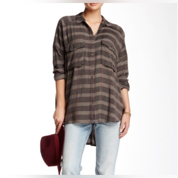 FREE PEOPLE Fawn Over You Button Down - Picture 2 of 11